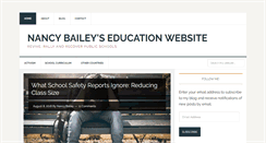 Desktop Screenshot of nancyebailey.com