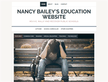 Tablet Screenshot of nancyebailey.com
